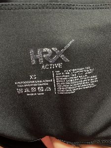 Hrx Women Black Printed Tights