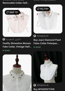 Vintage Kpop Fake Collar ☆☆