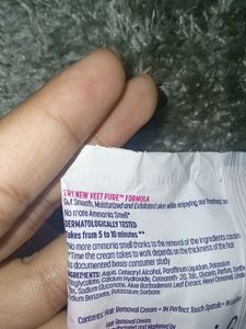 VEET Pure Hair Removal Cream With Free Coupon