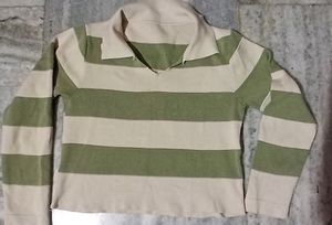 Crop Woolen Top
