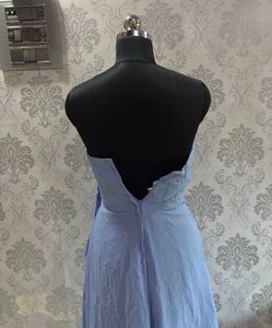 Periwinkle Strapless Maxi Dress🦋💎💕