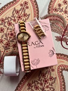Titan Raga Rose Gold Watch