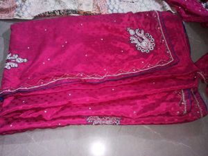 Pink Saree