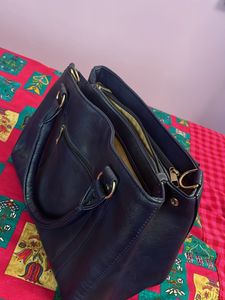 Classic Navy Blue Tote Bag