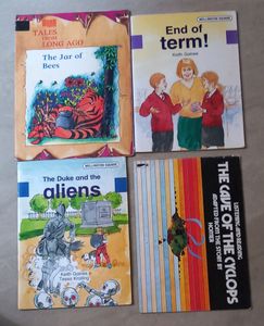 Set Of 4 English Story And Comic Book For Kids