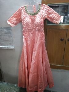 Gown with dupatta