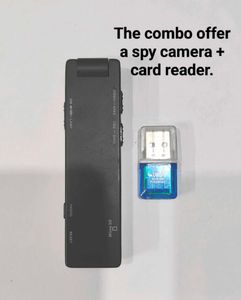 Mini Body Portable 1080p Camera & Card Reader