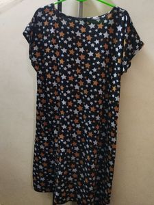 Cute Stary Night Dress And Active Wear