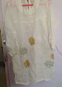 Vintage Style off White Dress