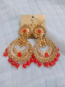 kundan heavy jhumka
