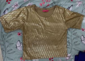 Golden Shimmer Top