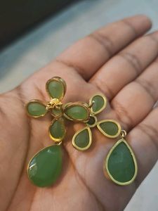 Beautiful Green Earrings On Sale