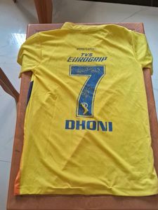 MSD IPL CSK JERSEY 7 THALA