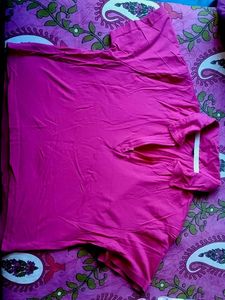 pink solid crop top for girls with zipper hooded n