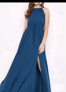 Blue 💙 SLIT DRESS