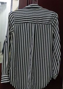 My Michelle button down Black &amp; White Shirt