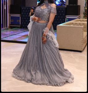 Deisgner Crop Top Lehnga