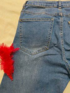 Jennyfer Blue Denim Slim Fit Jeans