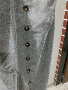 Formal Grey Pencil Skirt