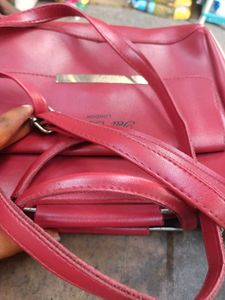 Red Sling Bag
