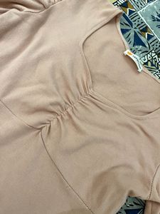 Blush Pink Puff Sleeve Top