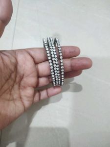 Combo American diamond Sparkling Bangles