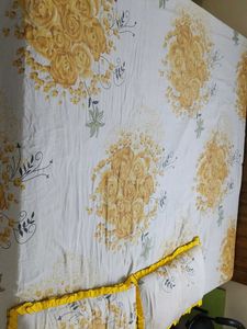 Double Bedsheet With Pillow Cover