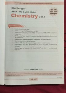 Challenger Chemistry Vol-1