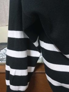 Striped Knit Sweater