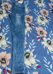 Distressed Denim Jeans