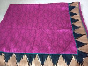 💜😻 Magenta Saree