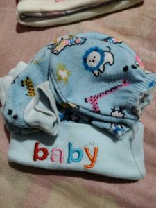 Baby Cap,  Mitten And Botties