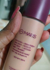 Mars Zero Blend Foundation -07 Caramel Glow