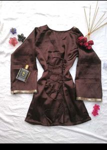 Brown Kurta Set