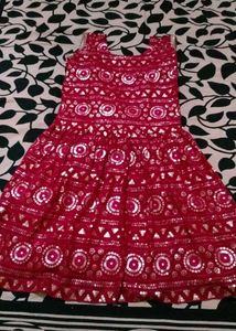 Sharara Frock With Dupatta sets.