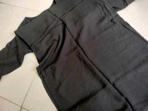 Black Kurta Set An Dupatta