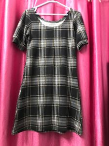 Checkered Mini Dress