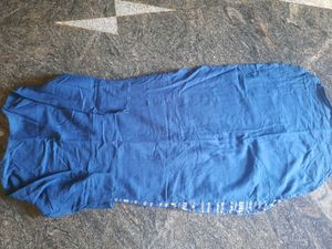 Aurelia Blue Printed Kurta