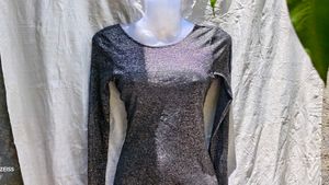 H&amp;M FULL SHIMMERY BODYCON
