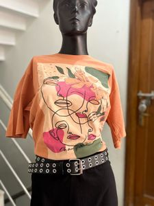 Loose Fit Crew Neck Tshirt