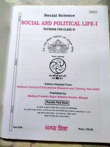 Civics English Medium Class 6 Book NCERT
