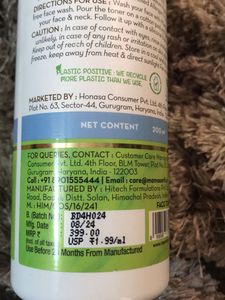 Mama earth Niacin Toner