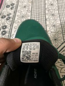 Adidas Green Running Shoes