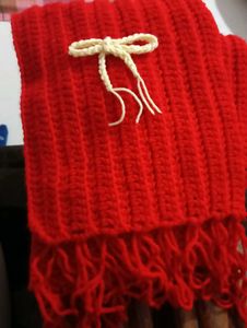 Handmade Mikasa Crochet Scarf