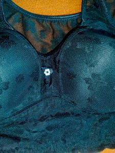 Vintage Black Lace Bra Top