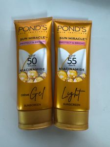 Ponds Sunscreen Gel And Light