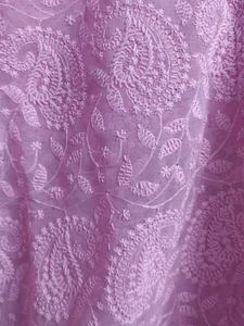 Chikenkari Georgette Kurta