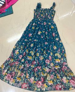 Floral Print Gown