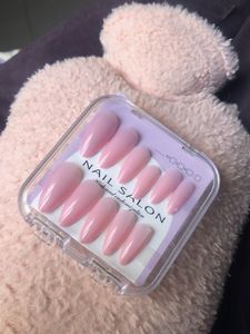 Pink Press-On Nails