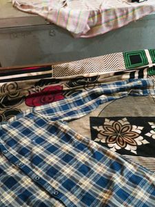 Blue Checkered Shirt